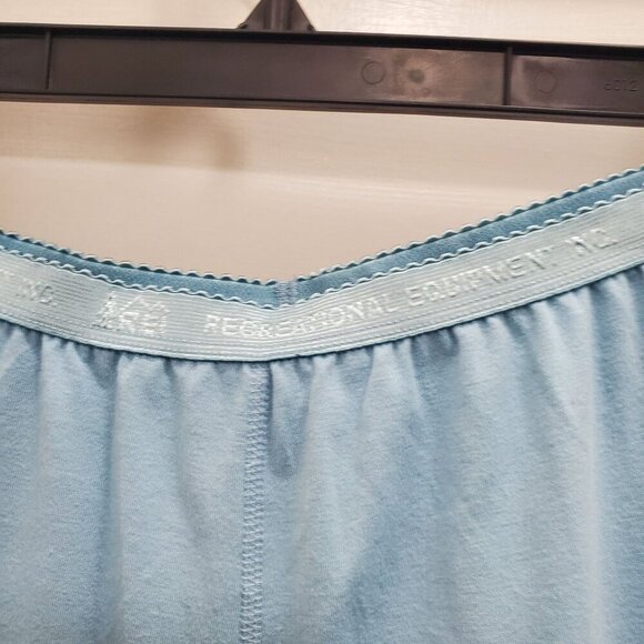 REI Women's Light Blue UPF 50+ Pull‎ On Lightweight Base Layer Long Johns Size S - Picture 2 of 5